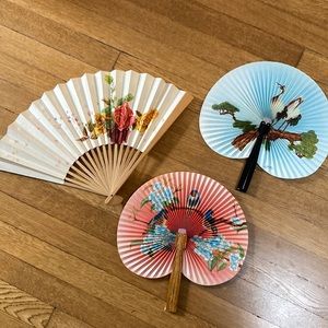 Vintage Paper Fans